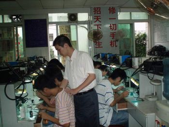 广州手机维修培训学校-老师指导